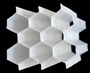 Cheap Price And Efficient Honeycomb Inclined Pipe/pvc Plastic Hexagon Honeycomb Packing