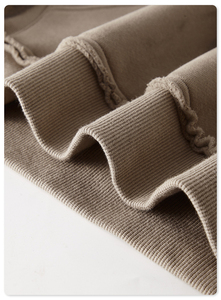 TKAN750 personnalisé hommes lavé en détresse à capuche coton polaire blanc haute qualité pull lavé à l'acide Vintage à capuche hommes vêtements - Product Image 5