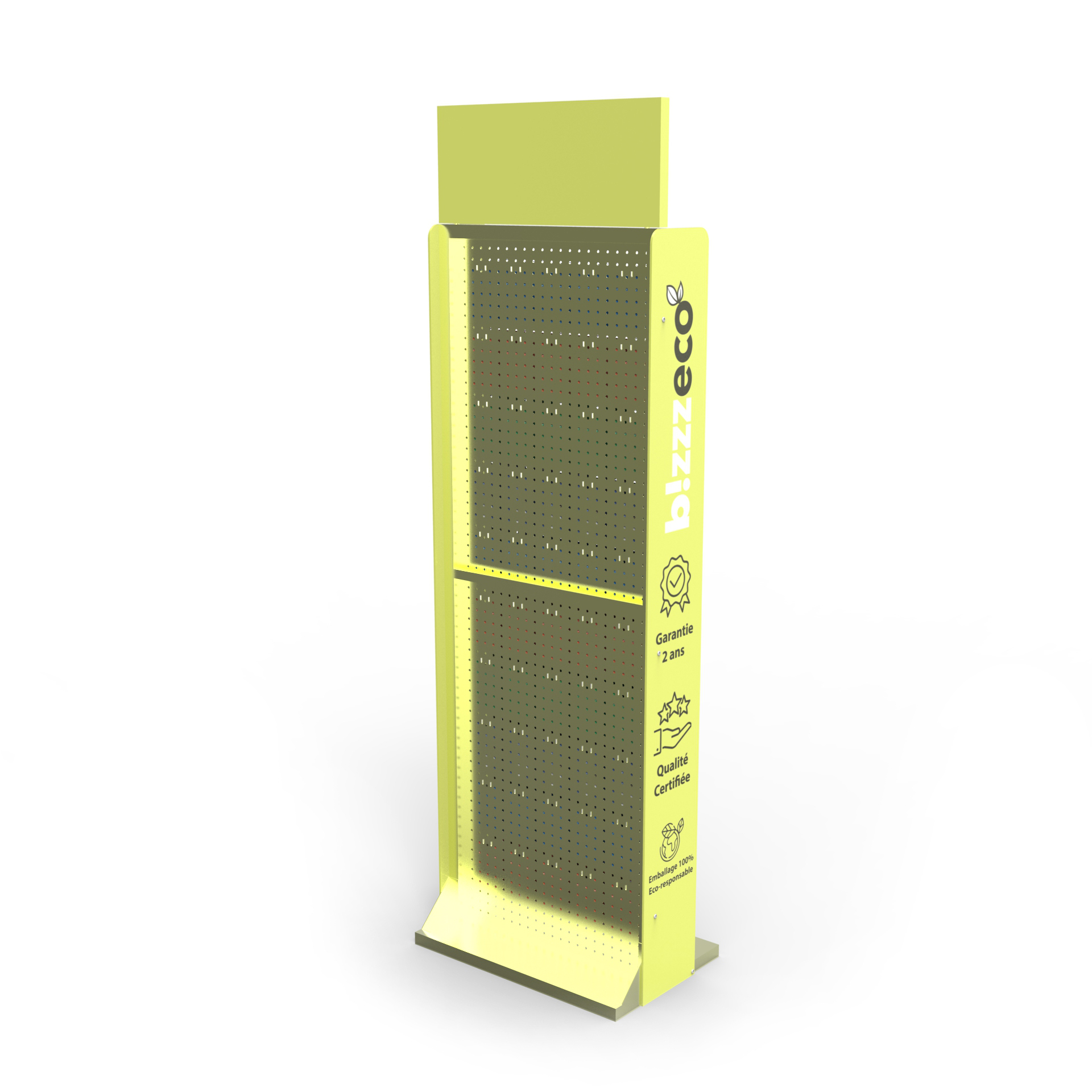 Modern Metal Floor Standing Digital Accessories Storage Display Rack with Custom Design for Construction — view 3