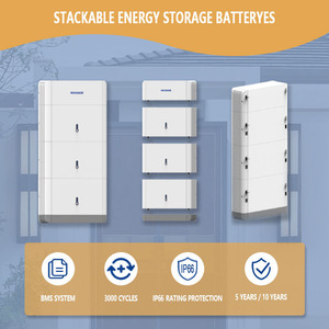 Factory Price 51.2V 20KWH Home Solar <b>Storage</b> <b>System</b> With All-in-One Stackable Lithium Ion Battery Pack Featuring Hybrid Libra 20 - Product Image 4