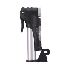 Pliable T-Handle pneu pompe à air manomètre précis levier de Valve en plastique Mini Football vélo pompe à air pour Schrader Persta