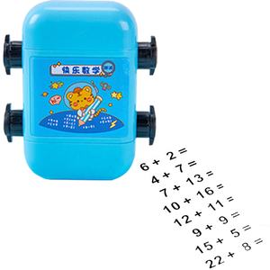 Tampons <span class=keywords><strong>math</strong></span>ématiques intelligents, tampons d'entraînement à la multiplication et à la division 2 <span class=keywords><strong>en</strong></span> 1, tampons d'enseignement à double tête pour fournitures scolaires - Product Image 1