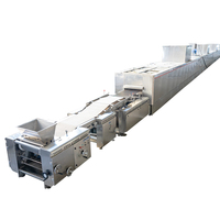 Machine de fabrication de biscuits de bretzel automatique commerciale empileur de collations empileur de ligne de production de biscuits