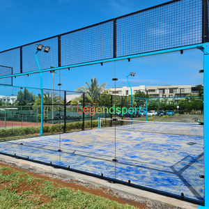 Fabbrica di lusso su misura corte <span class=keywords><strong>Padel</strong></span> Sphc materiale struttura in acciaio Cancha De <span class=keywords><strong>Padel</strong></span> 2022 - Product Image 4