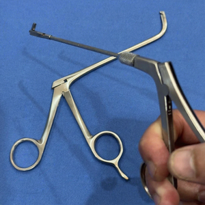 Frontal Sinus ENT <b>Punch</b> Forceps <b>Set</b> Curved 2.5mm Cut & Backbiting Antrum <b>Punch</b> Nasal Endoscopic Sinus Surgery Instruments Reusab - Product Image 2