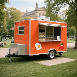 Camions à bas prix 2025 en vente, camion de cuisine mobile, chariot, remorque, camion de restauration rapide pour la vente au détail - Product Image 4