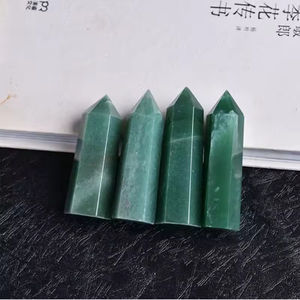 Venta al por mayor: Torre de cristal de aventurina verde pulida de alta calidad, espécimen mineral, colección, varita de cristal curativa - Product Image 2