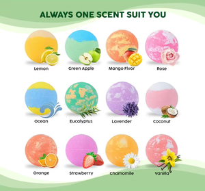 Fournisseur d'usine – Bombes <span class=keywords><strong>de</strong></span> bain effervescentes <span class=keywords><strong>de</strong></span> luxe écologiques à la glycérine biologique, lot <span class=keywords><strong>de</strong></span> 4 pour le spa et les bains relaxants - Product Image 6