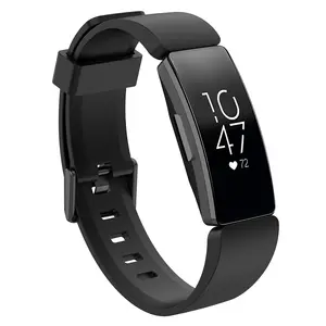 Fitbit Inspire/Inspire HR表带硅胶替换腕带手链表带运动表带