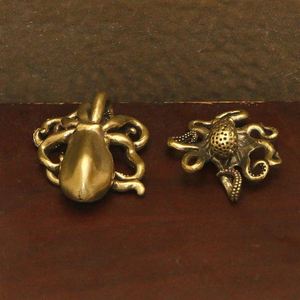 Unique Handcrafted Bronze Octopus Statue, Contemporary Marine Artwork for Office and Gift Collection - Product Image 3
