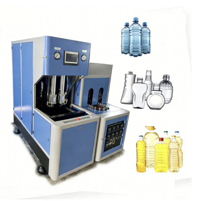 Factory Cheap Price 2 Cavity Semi Automatic Stretch Blow Moulding Machines