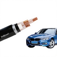 Cable de Alimentación para Estación de Carga de Vehículos Eléctricos PrimePro YJV 3x35mm2 |   Cable de Infraestructura de Alta Resistencia con Aislamiento XLPE de Cobre Puro de 0.6/1kV