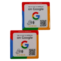 Autocollant de paiement NFC 213 en époxy anti-métal, étanche, taille personnalisée, 13,56 MHz, avec protocole ISO14443A