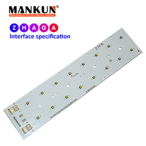 Tùy chỉnh zhaga 3535 LED hiển thị mô-đun 180-200lm/W Đường phố/lũ ánh sáng PCB + Ống kính Bộ dụng cụ Loại sản phẩm skd Bộ dụng cụ và các bộ phận - Product Image 3