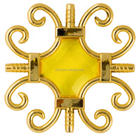 Connecteur de barre géorgienne, connecteur croisé, clip de connecteur de barre Muntin en aluminium pour verre isolant, clip de grille décorative pour fenêtre