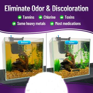 <span class=keywords><strong>Laine</strong></span> <span class=keywords><strong>de</strong></span> carbone pour aquarium, matériau magique pour filtre d'aquarium - Product Image 5