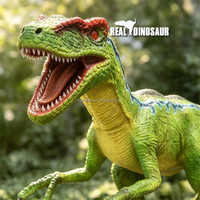 Dinosaure animatronique d'intérieur, modèle réaliste grandeur nature personnalisé pour la décoration