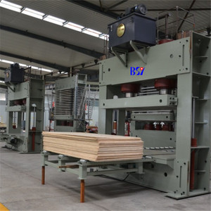 Tự Động 500 Tấn Gỗ Veneer Bảng Điều Chỉnh Báo Chí/Gỗ Veneer Báo Chí Dòng Cho Ván Ép Sản Xuất - Product Image 1