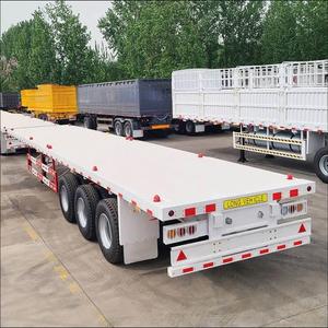 <span class=keywords><strong>Trailer</strong></span> Flatbed untuk semua medan transportasi semua medan hidrolik tempat tidur rendah <span class=keywords><strong>Trailer</strong></span> untuk penggunaan industri Semi <span class=keywords><strong>Trailer</strong></span> Gooseneck truk - Product Image 2
