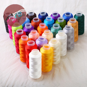May Polyester kéo sợi cho hàng may mặc và túi xách 120D/2 máy vi tính thêu 100% polyester chủ đề 4000M - Product Image 1