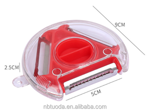 Multifunzionale Julienne lama 3 in 1 pelapatate rotatorio grattugia tritacellatrice <span class=keywords><strong>pomodoro</strong></span> frutta frutta frutta pelapatate - Product Image 2
