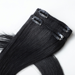 Extensioni per <span class=keywords><strong>capelli</strong></span> con clip Weft Clip-in 12A Raw Injection, colore naturale, 100% <span class=keywords><strong>capelli</strong></span> umani <span class=keywords><strong>veri</strong></span> per parrucche di bellezza all'ingrosso - Product Image 3