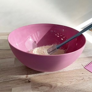 Multiuso 28 cm di plastica ciotola di insalata di frutta 5.45L scatola da 16 utensili - Product Image 1