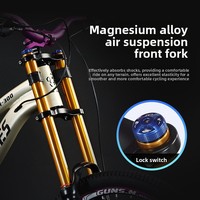 Vélo de montagne tout suspendu 27,5 pouces en aluminium, 10 vitesses, pour descente, avec cadre souple, vente en gros, entrepôt CE USA