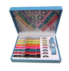 Promozione di Fabbrica: Set di Orologi da Donna con Cinturino in Pelle Intercambiabile a Buon Prezzo, Orologio da Donna con Cinturino in <span class=keywords><strong>Silicone</strong></span> Intercambiabile - Product Image 5