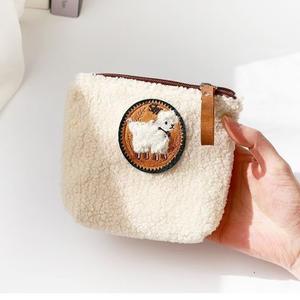 Portefeuilles miniatures en peluche en forme de <span class=keywords><strong>mouton</strong></span> très vendus pour les étudiants, mode, porte-monnaie mignon, sacs de rangement portables pour les voyages en plein air - Product Image 3