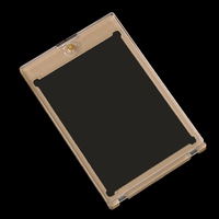 Étui magnétique 35PT pour cartes TCG, protection UV, rigide et transparent, vente en gros, taille standard