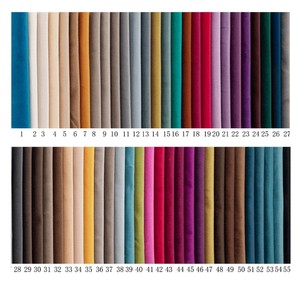 ผ้ากำมะหยี่เนื้อนุ่มพิมพ์ลาย 280 ซม. สำหรับทำผ้าม่านแบบดัตช์ กล่องใส่เครื่องประดับ ตุ๊กตา ผ้าหุ้มโซฟา ผ้าหุ้มหมอน และผ้าหุ้มชุดกระชับสัดส่วน - Product Image 6