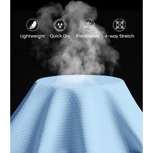 Sudadera con capucha de protección solar UPF 50+ para hombre, con cremallera completa, manga larga, ligera, con protección UV, para senderismo y pesca - Product Image 5