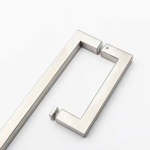 Manija Personalizable Moderna en Forma de L para Puerta de Ducha, Acero Inoxidable, Fácil Instalación, 1 Año de Garantía, para Baños de Hotel - Product Image 4