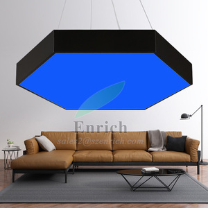 Đèn Treo <span class=keywords><strong>LED</strong></span> Hình Lục Giác <span class=keywords><strong>RGB</strong></span> Kết Hợp Tùy Chỉnh Có Điều Khiển DMX512 - Product Image 6