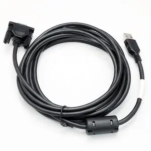 Cavo Scanner di codici a barre SOTESIN 2m per Honeywell 3310G 3320G 3330G femmina DB15 a cavo dati USB con anello magnetico