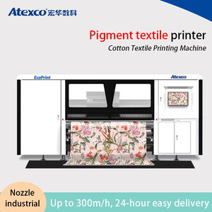 Máquina de Impresión <span class=keywords><strong>Textil</strong></span> Directa a Tela Atexco EcoPrint, 24 Cabezales <span class=keywords><strong>Brother</strong></span>, <span class=keywords><strong>Impresora</strong></span> de Tinta de Pigmento de Alta Velocidad para Producción de Prendas de Vestir - Product Image 2