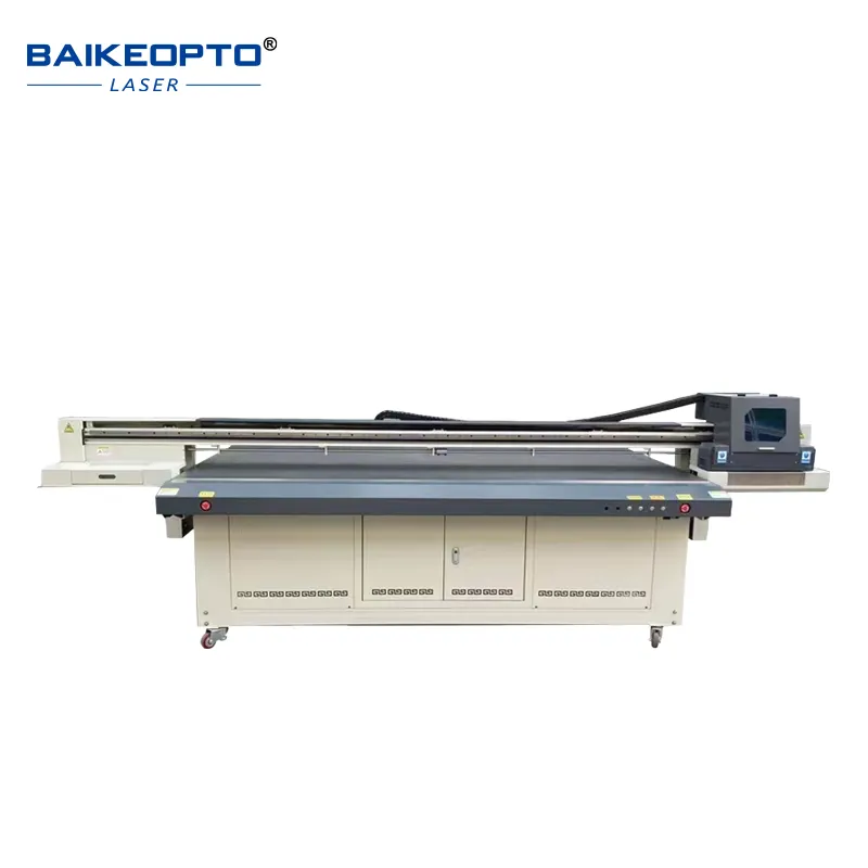 Impresora plana UV LED industrial de gran tamaño para impresión de materiales múltiples 2500*1300mm