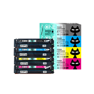 Compatible Toner Cartridge 222A W2220A W2221A W2222A W2223A for HP Color LaserJet MFP Pro 3203 3303 3288 3388 <strong>Printer</strong> <strong>Supplies</strong> - Product Image 1