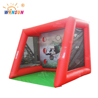 Juego Deportivo Inflable Comercial WINSUN, Juegos Interactivos, Juego de Fútbol Inflable para Niños