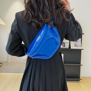 <span class=keywords><strong>Sac</strong></span> <span class=keywords><strong>banane</strong></span> transparent en PVC laser pour hommes et femmes, personnalisable avec logo, idéal pour le voyage – Vente en gros - Product Image 2
