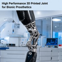 Joint structurel optimisé en termes de topologie, imprimé en 3D en métal SLM de qualité aérospatiale pour des structures légères