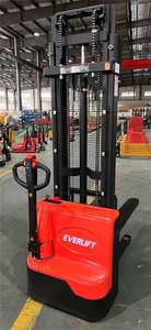 Montacargas HELI EVERLIFT de 1500 kg, 1200 kg, <span class=keywords><strong>1</strong></span>.2 Toneladas, <span class=keywords><strong>1</strong></span>.<span class=keywords><strong>5</strong></span> Toneladas de Capacidad, Apilador Eléctrico de Patas Estrechas para Obras de Construcción, 4x4, Batería de Plomo-Ácido - Product Image 5