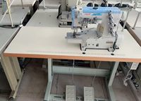 Machine à coudre industrielle professionnelle haute vitesse Pegasus W600pc, utilisée pour les tissus tricotés extensibles, design Flatlock