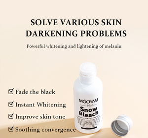 Crema Blanqueadora de Nieve de 7 Días de Acción Rápida, la Más Popular, para Zonas Íntimas, Axilas, Manchas Oscuras en la Piel, Área del Bikini y Cuerpo - Product Image 2