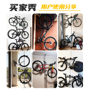 Soporte de Almacenamiento Ajustable por Gravedad para Bicicletas - Seguro para Colgar Bicicletas de Montaña y Carretera en el Garaje o en Casa - Product Image 3