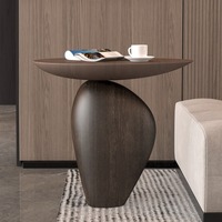 Table d'appoint créative en résine Wabi-Sabi pour salon canapé coin décor à la maison décoration de bureau Table basse en résine artisanat cadeaux