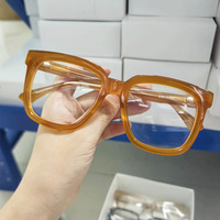 Liquidation 2026 : Montures de lunettes épaisses en acétate, verres optiques transparents de haute qualité pour tous les types de visage