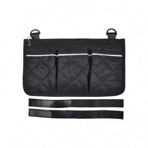 Bolsa de Almacenamiento Lateral para Silla de Ruedas con Reposabrazos, Tira Reflectante, Bolsa Colgante para Silla de Ruedas - Product Image 6