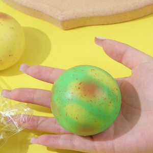 Jouet anti-stress pomme de terre TPR au design unique, changeant de couleur, amusant, fantaisie, rebond lent, style fluide de dessin animé, populaire - Product Image 4